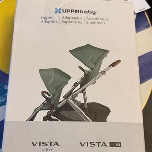 New in box Uppababy Vista V2 stroller upper adaptors